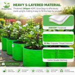 HDPE Circular Grow Bag 15L - Image 4