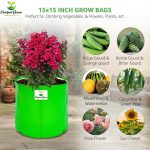 15X15 INCH HDPE GROW BAGS