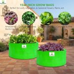 15X9 INCH HDPE GROW BAGS