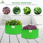 15X6 INCH HDPE GROW BAGS