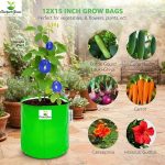 12X15 INCH HDPE GROW BAGS