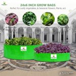 24X6 INCH HDPE GROW BAGS